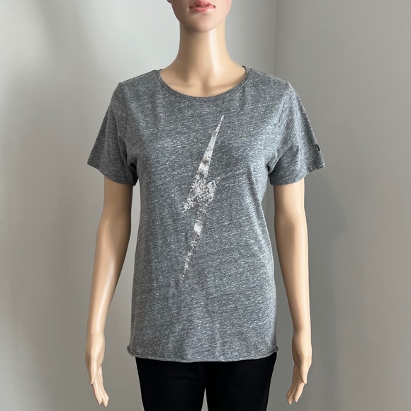 Urban Decay Sequin Lightening Bolt Tee, Size Small - Picture 3 of 11